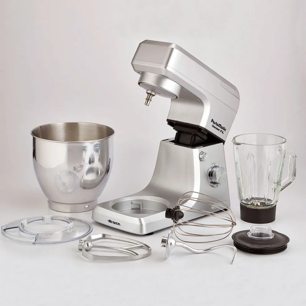 Robot de cocina Gourmet 7l + Jarra de vidrio 1,5l Pastamatic Ariete