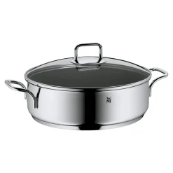 Rustidera con antiadherente cerámico y tapa de cristal 28 cm WMF