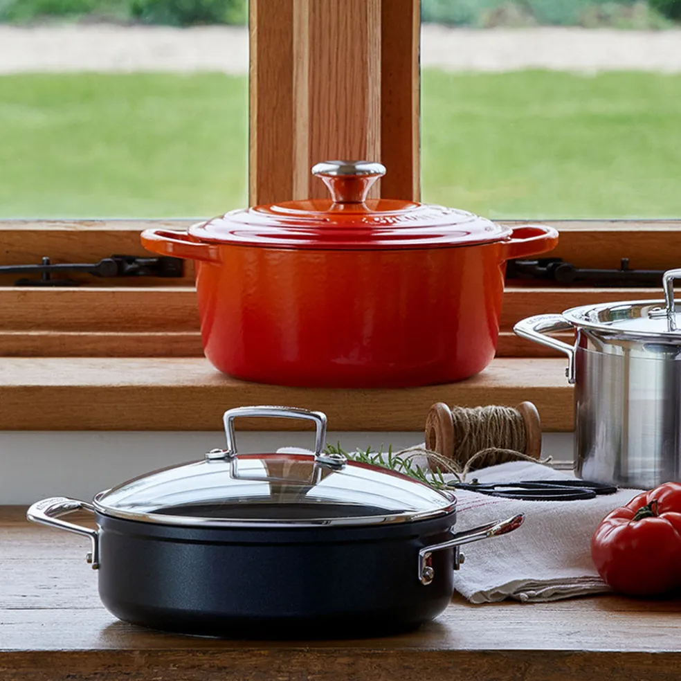 Rustidera con tapa antiadherente Le Creuset