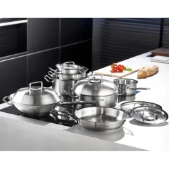 Rustidera de acero inoxidable con tapa Original-Profi Collection® Fissler