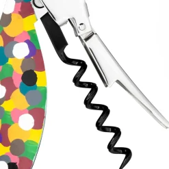 Sacacorchos de aluminio fundido Parrot Alessi