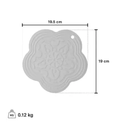 Salvamanteles de silicona Flower Power Le Creuset