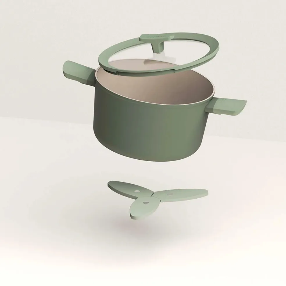 Salvamanteles imantado plegable Balance Sage Berghoff
