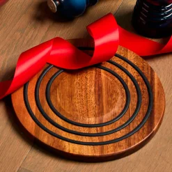 Salvamanteles magnético de madera Le Creuset