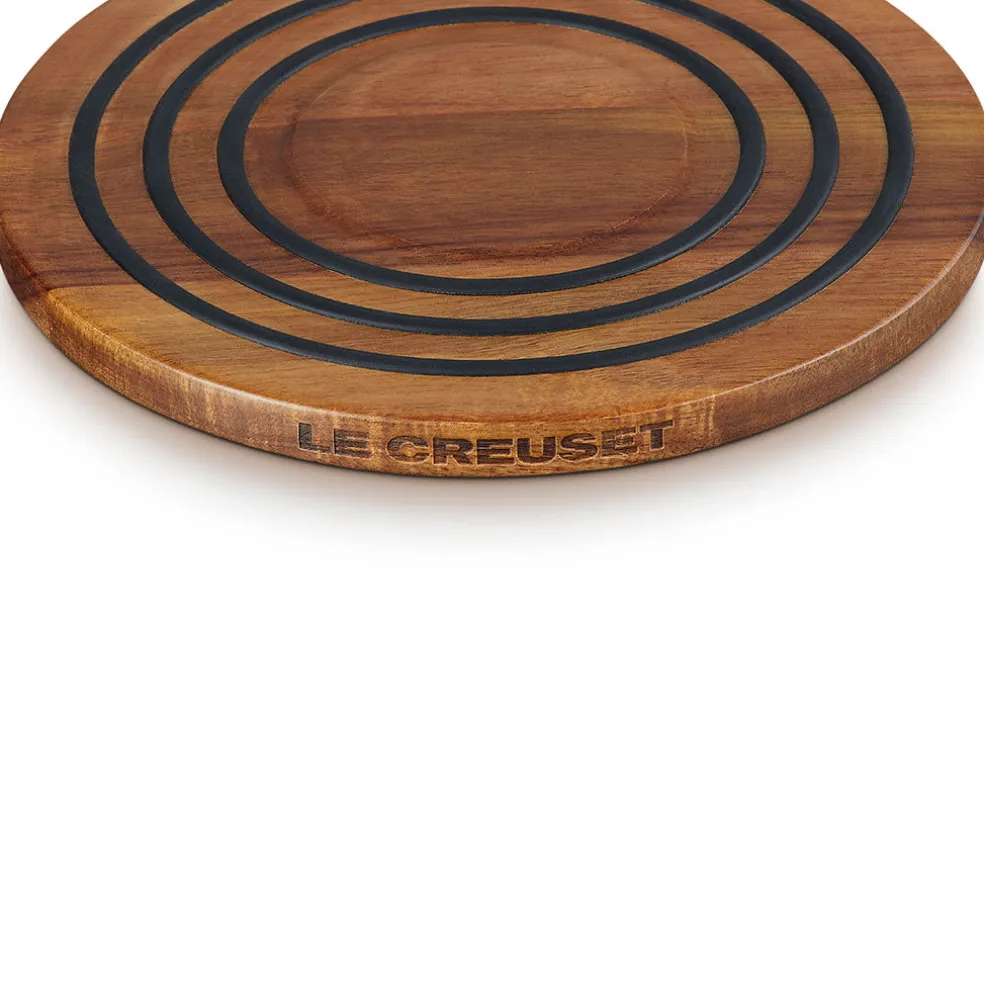 Salvamanteles magnético de madera Le Creuset
