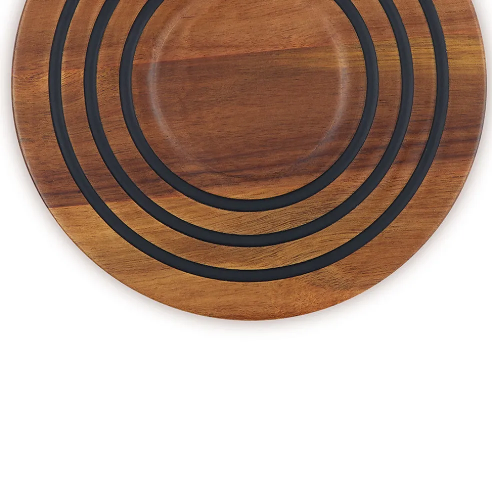 Salvamanteles magnético de madera Le Creuset