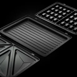 Sandwichera 3 en 1 de placas hondas Russell Hobbs