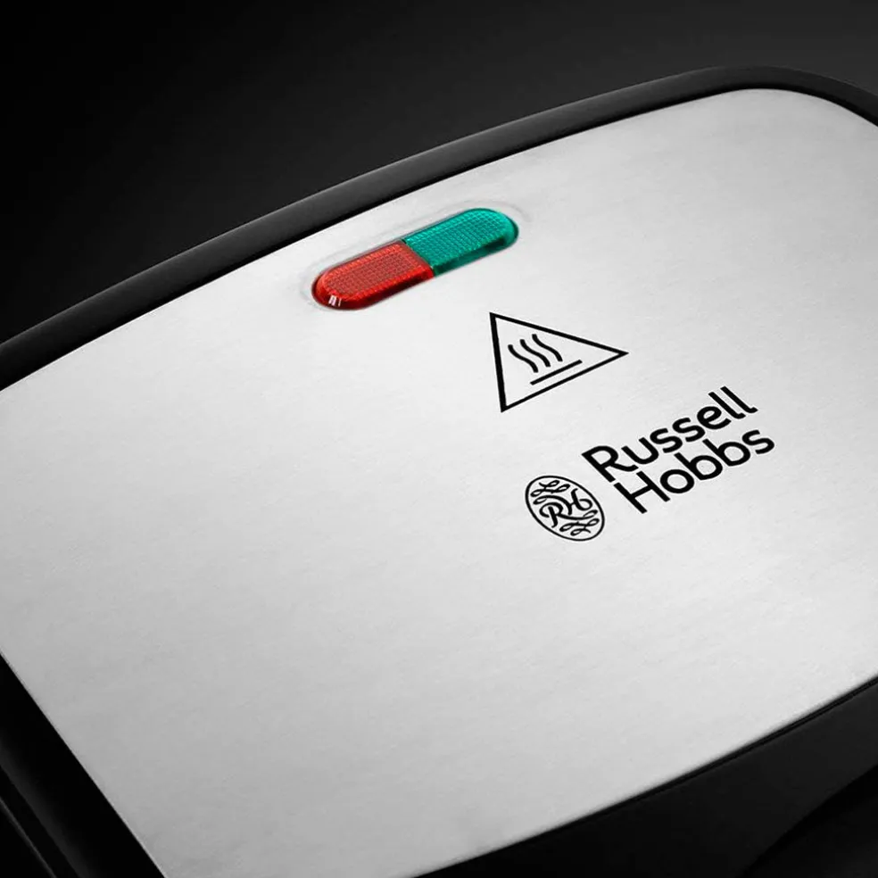 Sandwichera 3 en 1 de placas hondas Russell Hobbs