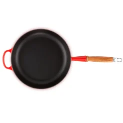 Sartén alta de hierro con mango de madera Le Creuset