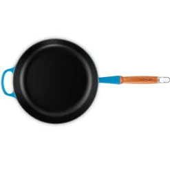 Sartén alta de hierro con mango de madera Le Creuset