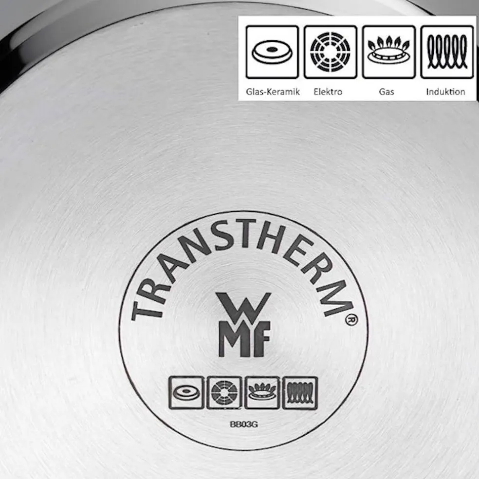 Sartén antiadherente cerámica con exterior inox Durado WMF