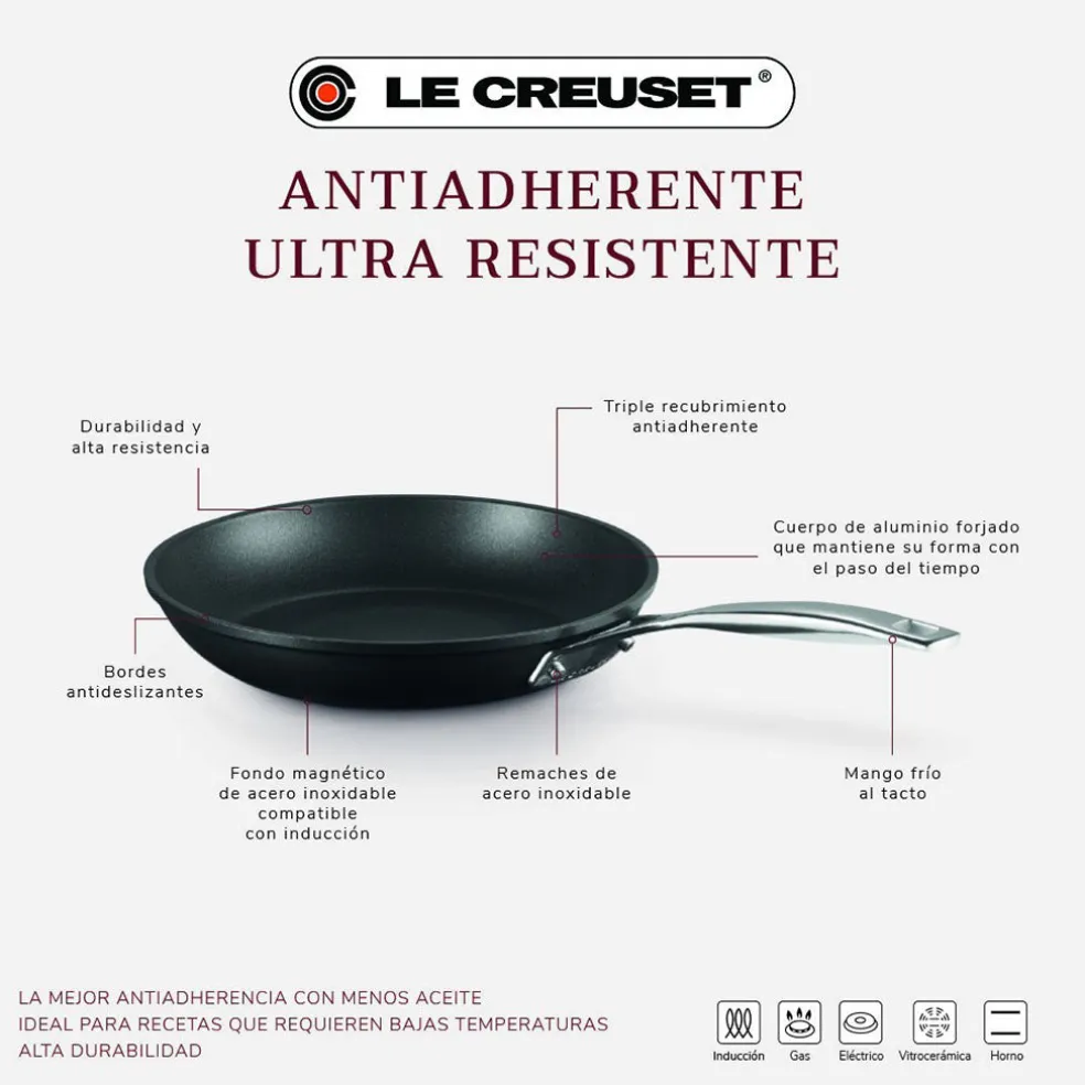 Sartén antiadherente Pro Le Creuset