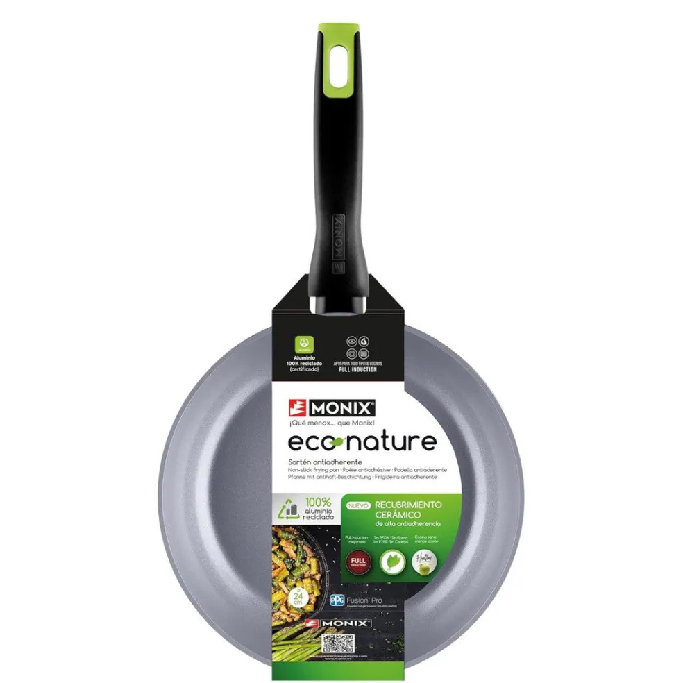 Sartén cerámica antiadherente Eco Nature Monix