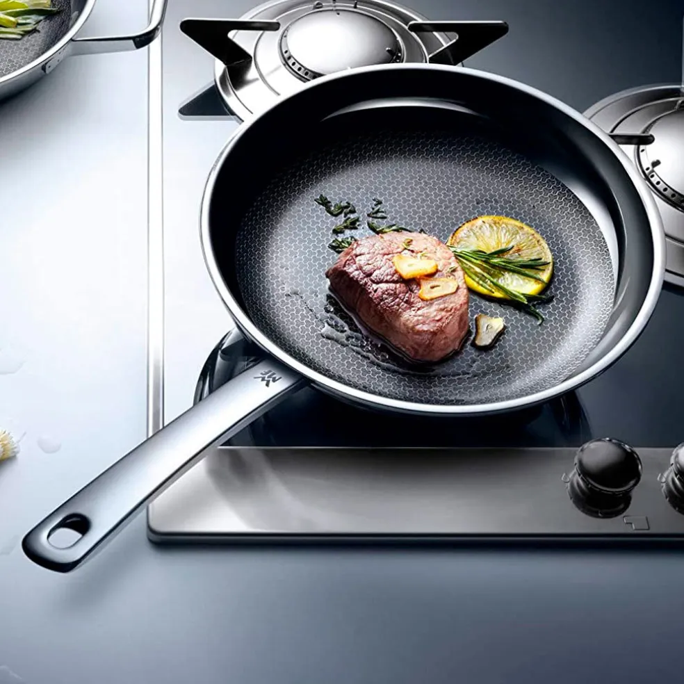 Sartén de acero inox. con antiadherente WMF Profi Resist