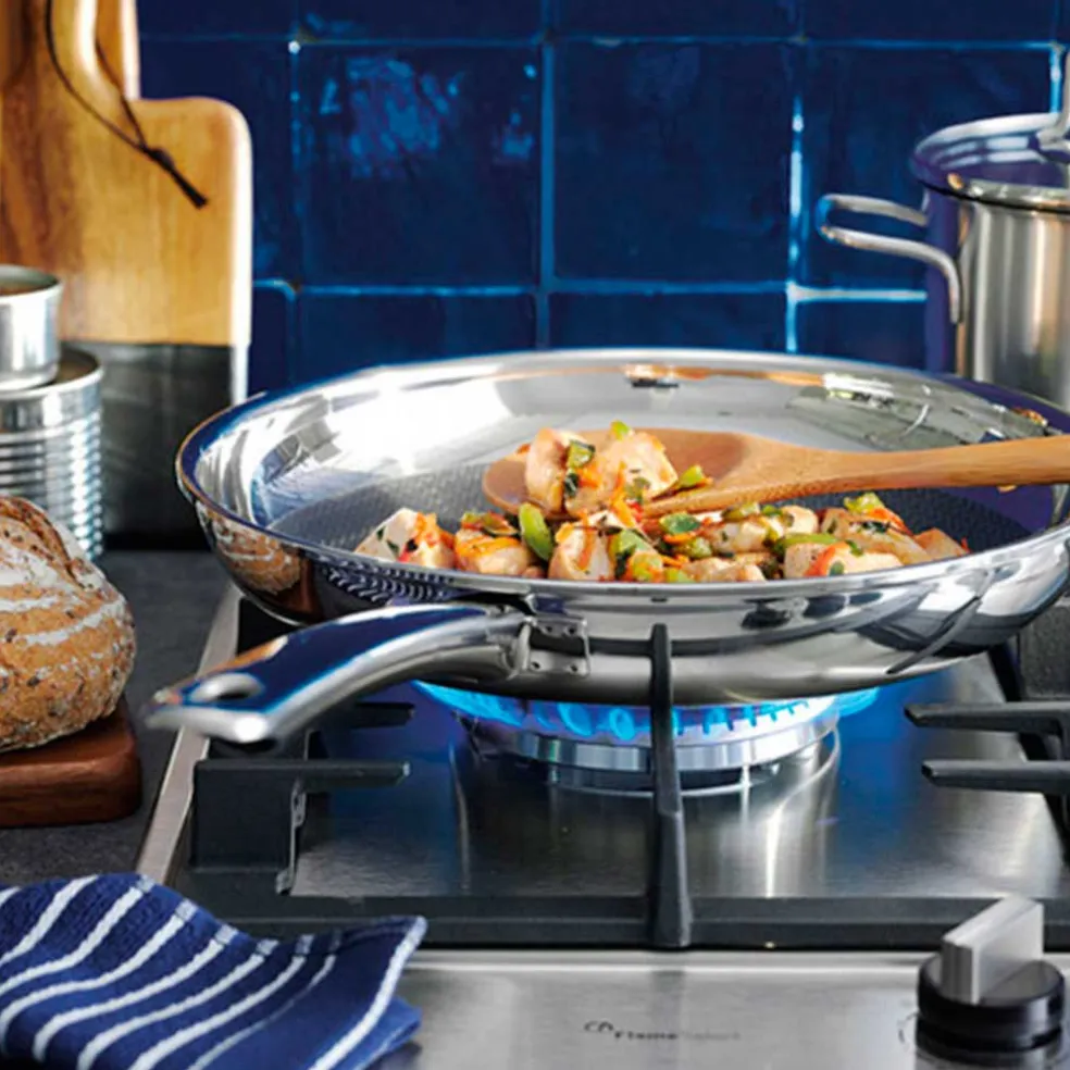 Sartén de acero inox. con antiadherente WMF Profi Resist