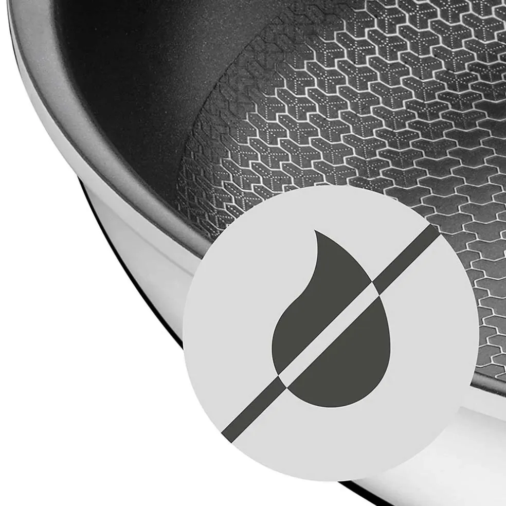 Sartén de acero inox. con antiadherente WMF Profi Resist