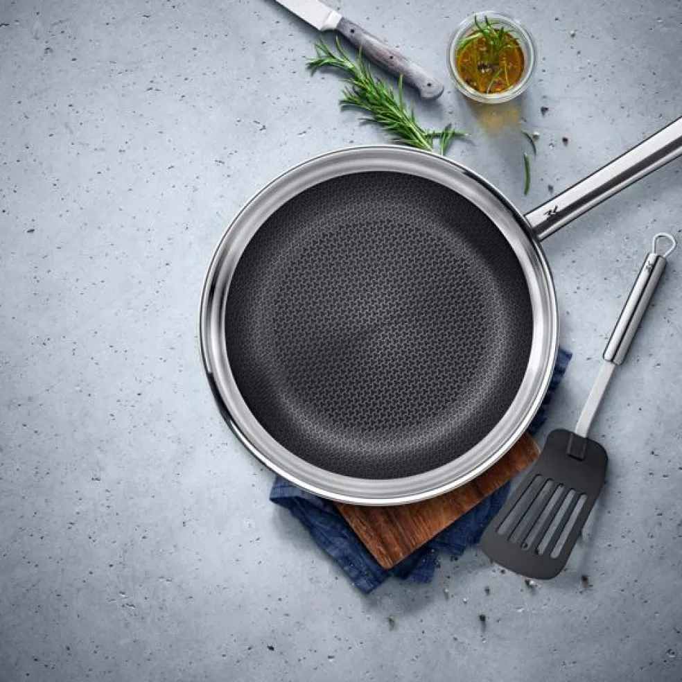 Sartén de acero inox. con antiadherente WMF Profi Resist