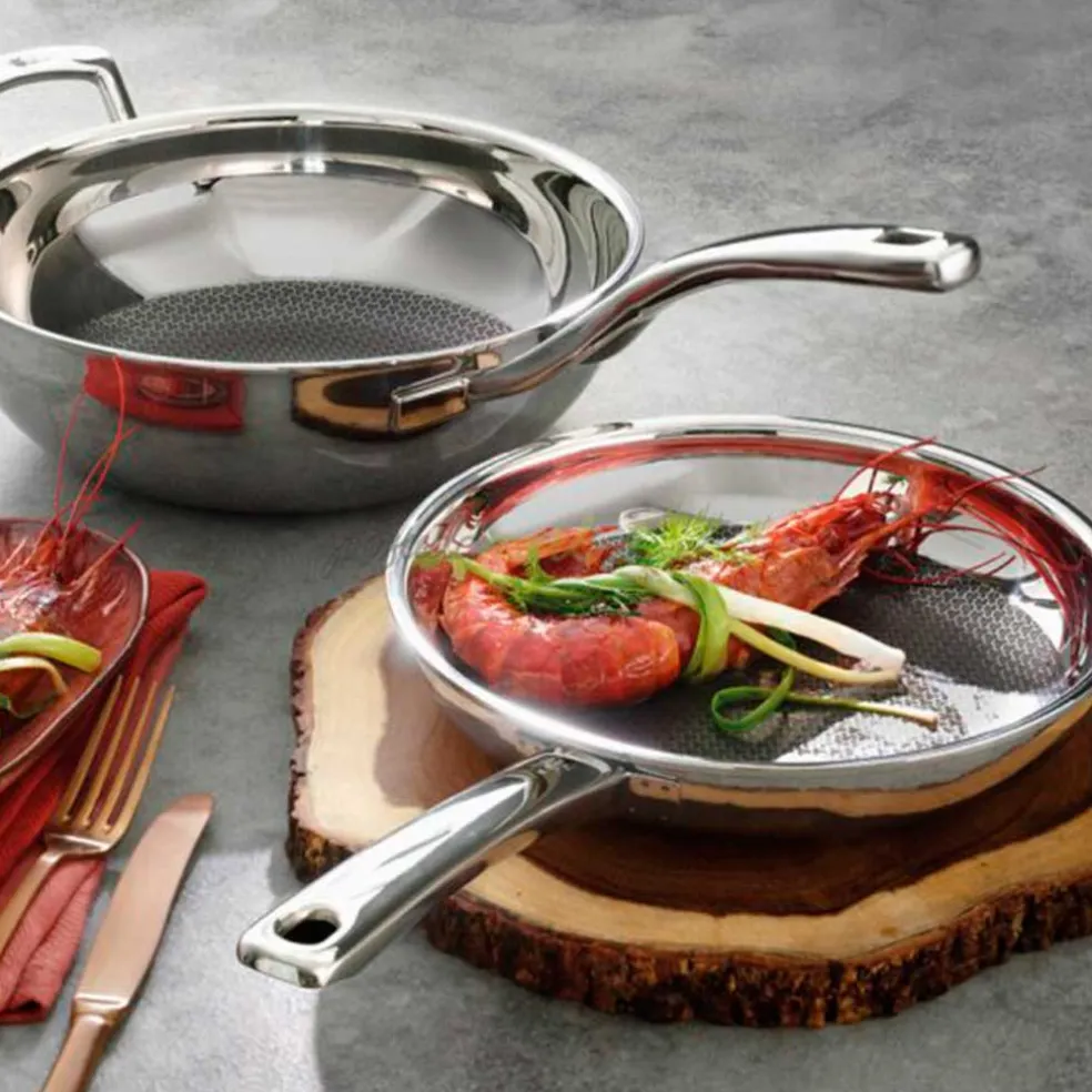 Sartén de acero inox. con antiadherente WMF Profi Resist