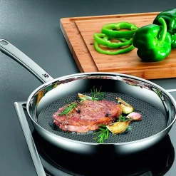 Sartén de acero inox. con antiadherente WMF Profi Resist
