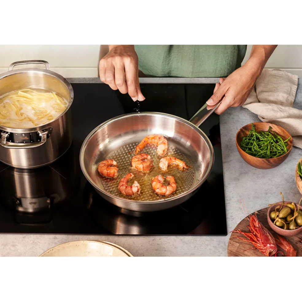 Sartén de acero inoxidable Novogrill® Original-Profi Collection® Fissler