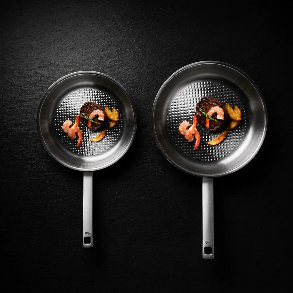 Sartén de acero inoxidable Novogrill® Original-Profi Collection® Fissler