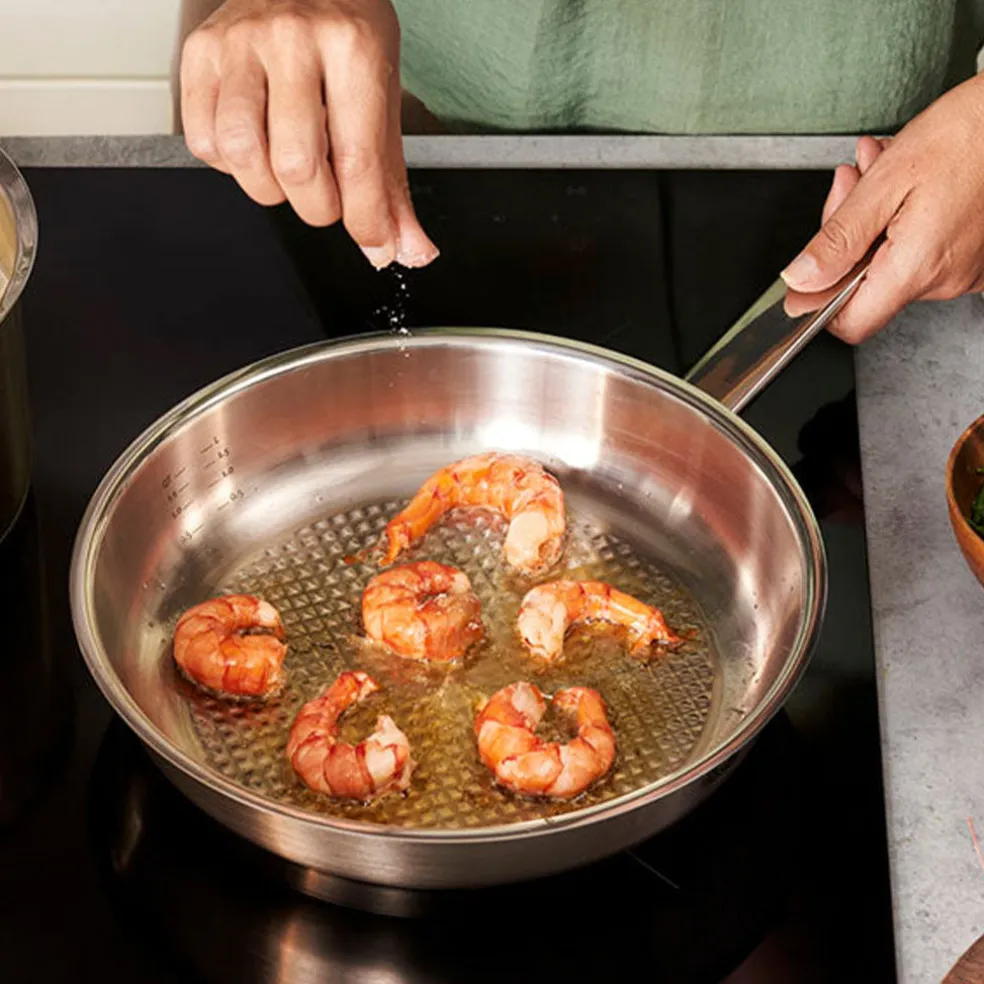 Sartén de acero inoxidable Novogrill® Original-Profi Collection® Fissler