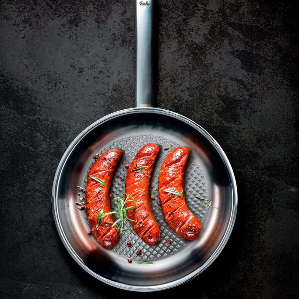 Sartén de acero inoxidable Novogrill® Original-Profi Collection® Fissler