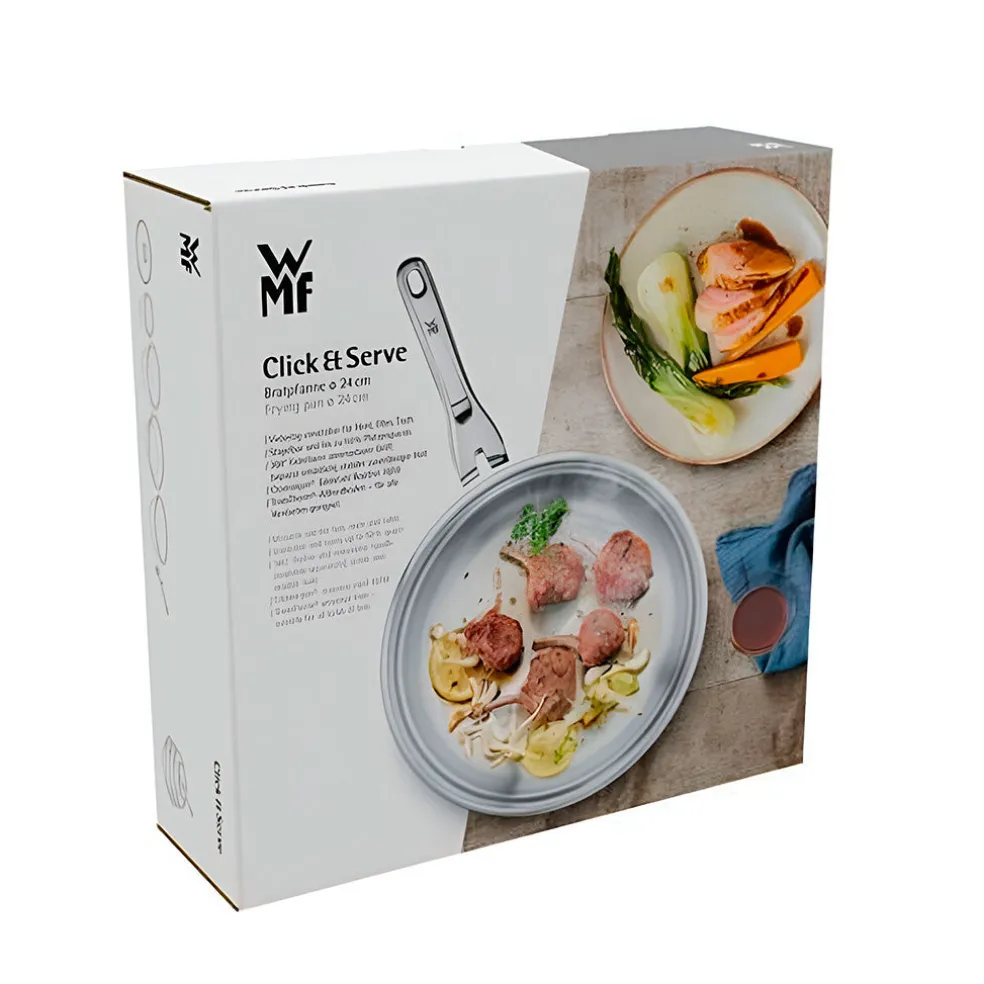Sartén de acero inoxidable (sin mango) Click & Serve WMF