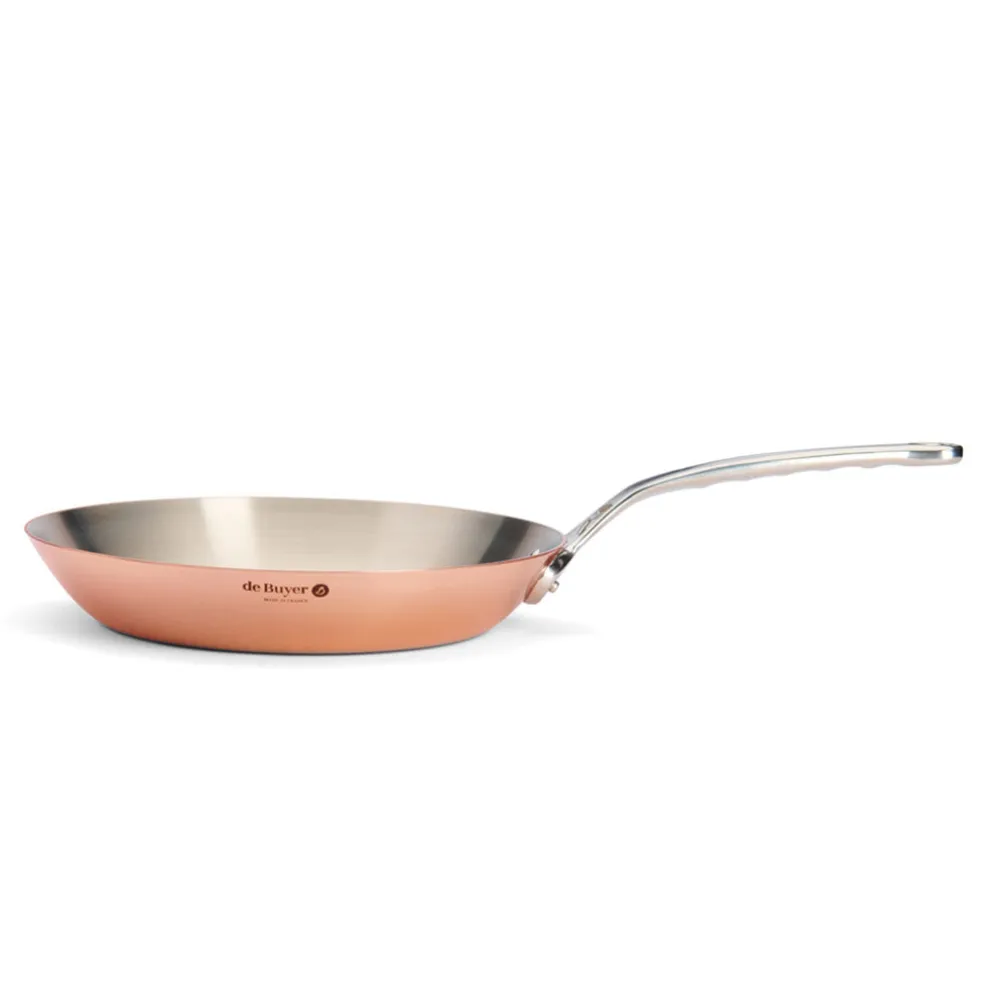 Sartén de cobre Inocuivre con mango de inox De Buyer