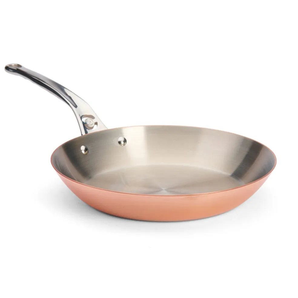 Sartén de cobre Inocuivre con mango de inox De Buyer