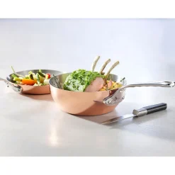 Sartén de cobre Inocuivre con mango de inox De Buyer