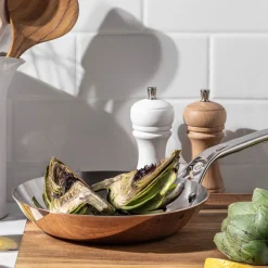 Sartén de cobre Inocuivre con mango de inox De Buyer