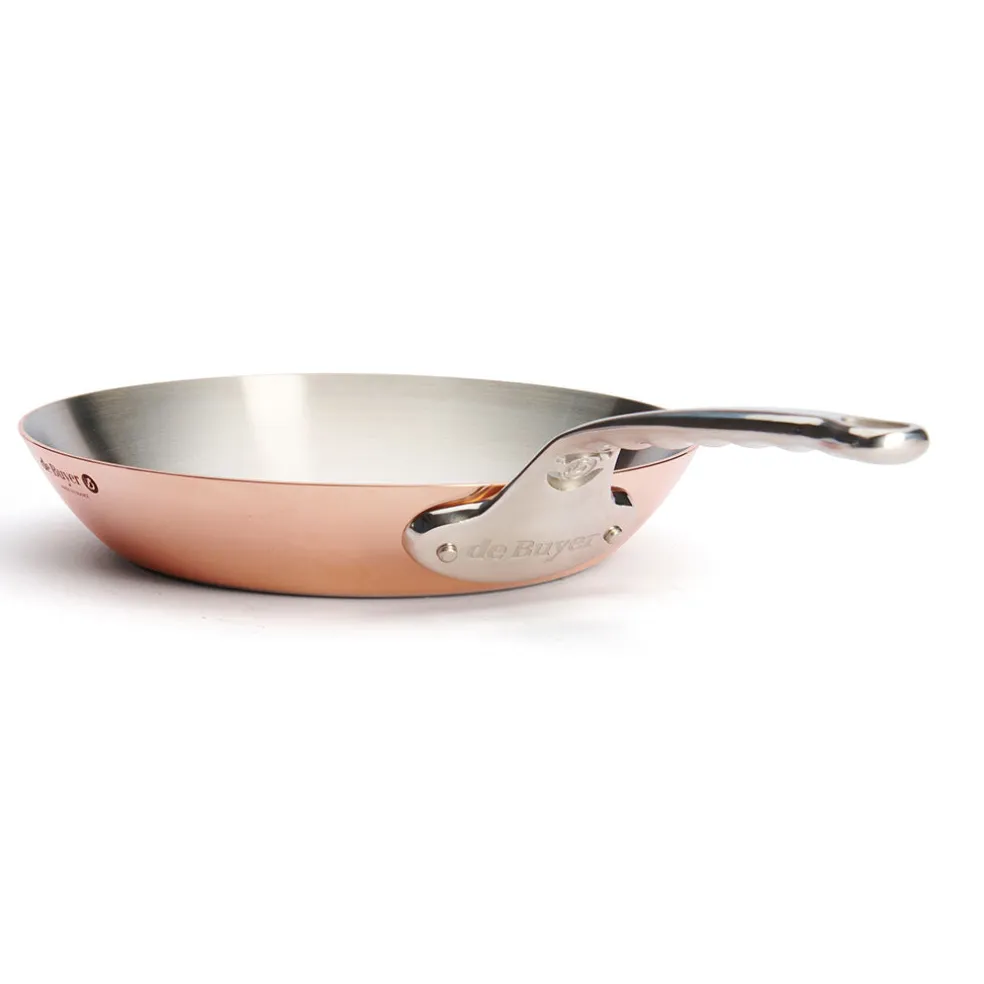Sartén de cobre Inocuivre con mango de inox De Buyer