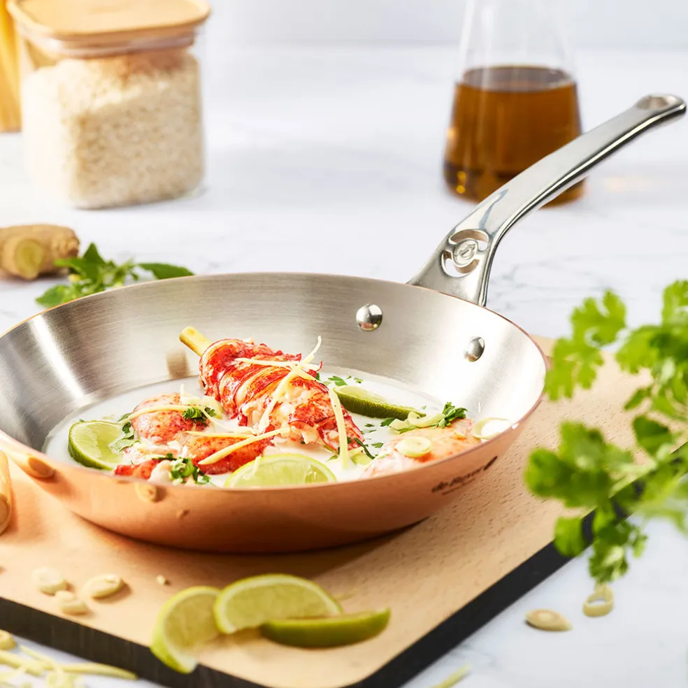 Sartén de cobre Inocuivre con mango de inox De Buyer