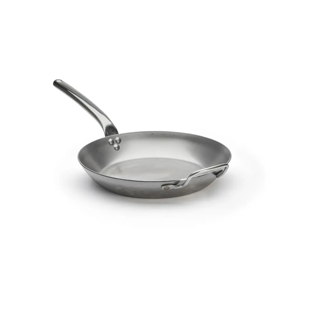 Sartén de hierro Carbone Plus con mango de acero inox Pro De Buyer