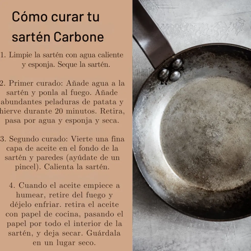 Sartén de hierro Carbone Plus Lionesa De Buyer