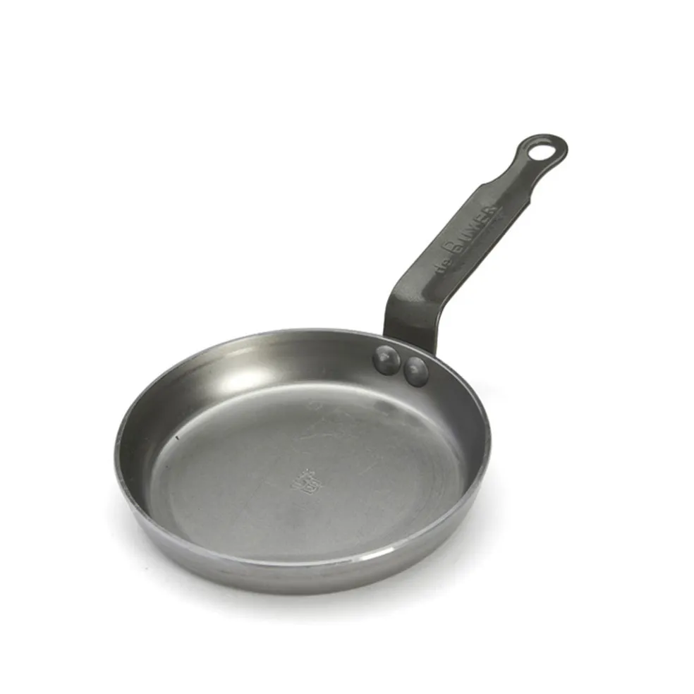 Sartén de hierro para blinis Mineral B De Buyer