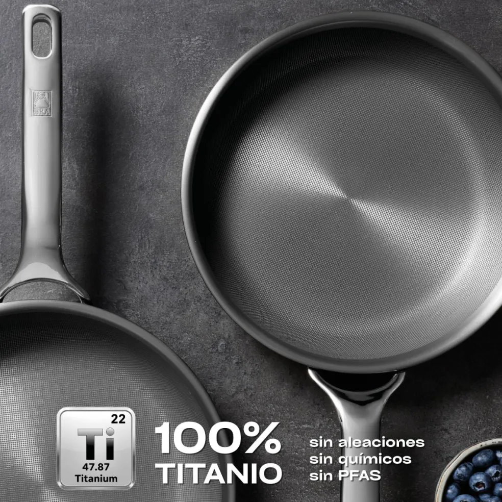 Sartén de titanio The One Titanium Bra