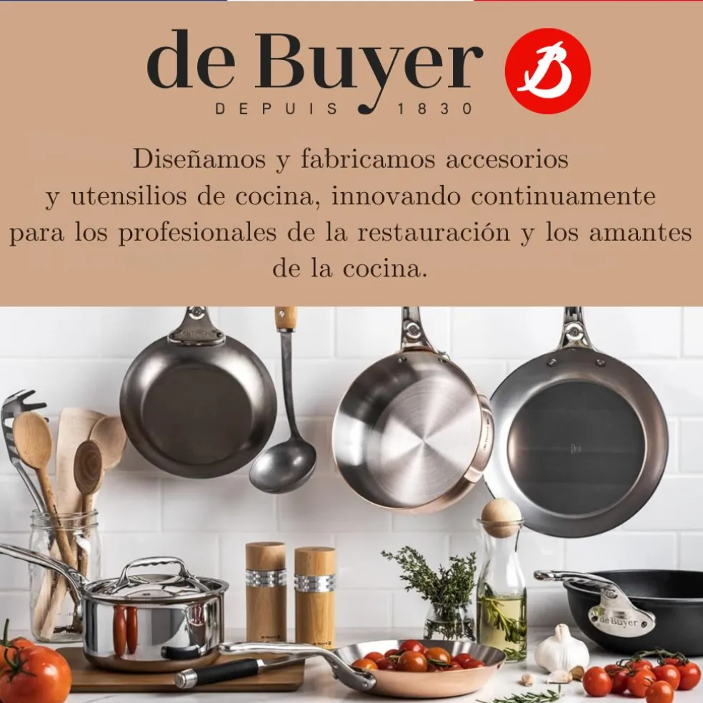 Sartén ovalada de hierro Carbone Plus De Buyer