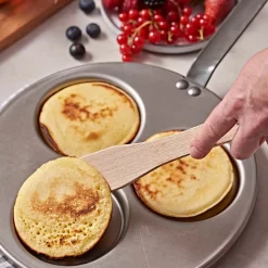 Sartén para 3 blinis hierro Mineral B De Buyer
