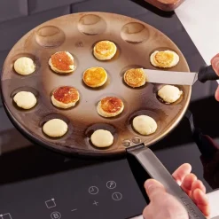 Sartén para 16 blinis hierro Mineral B De Buyer