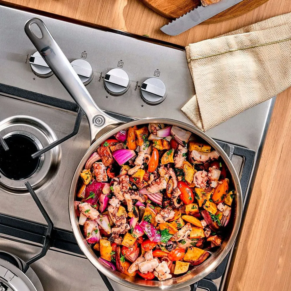Sartén Premium acero inox tricapa Le Creuset