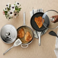 Sartén Premium acero inox tricapa Le Creuset