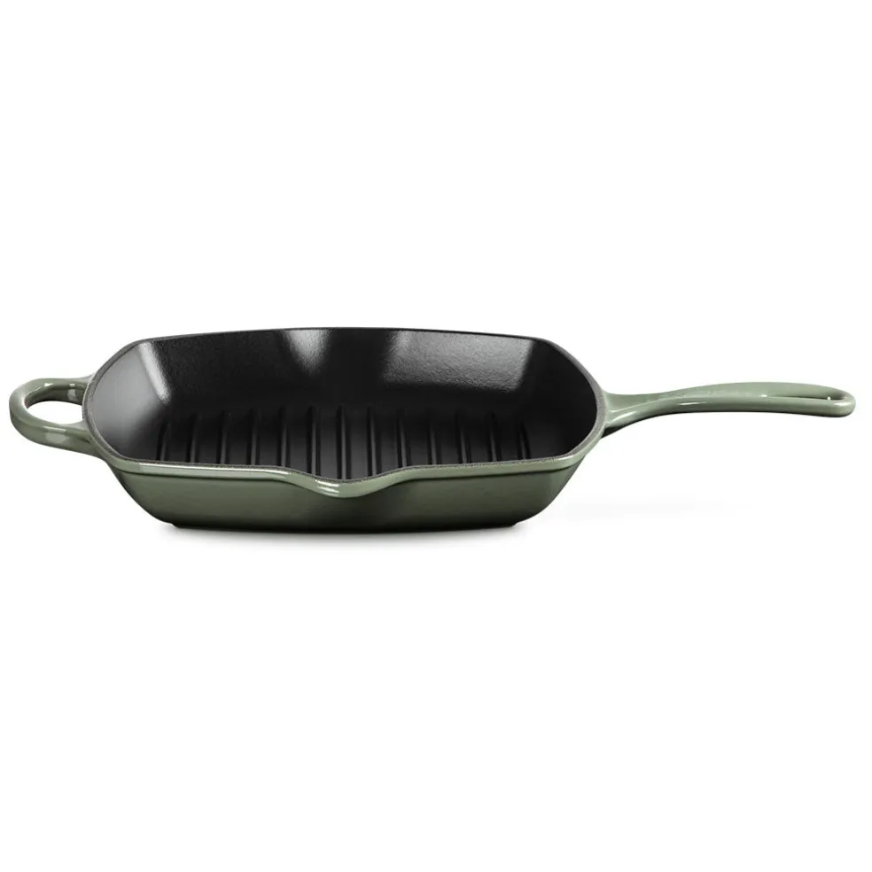 Sartén skillet grill cuadrada Le Creuset