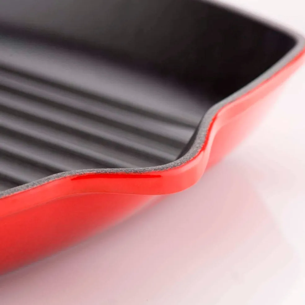 Sartén skillet grill cuadrada Le Creuset