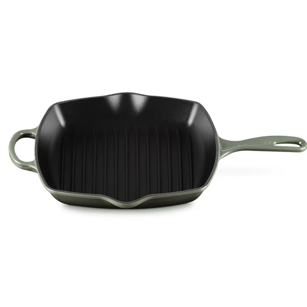 Sartén skillet grill cuadrada Le Creuset