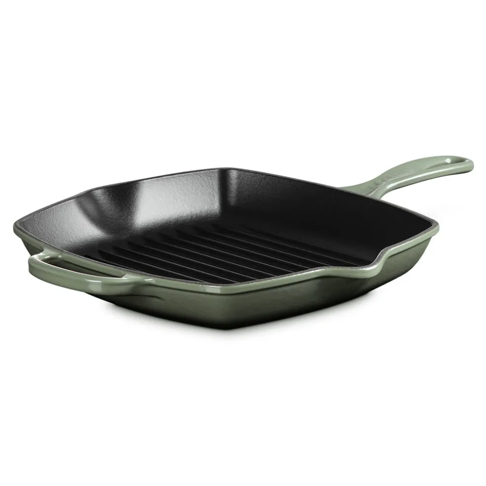 Sartén skillet grill cuadrada Le Creuset
