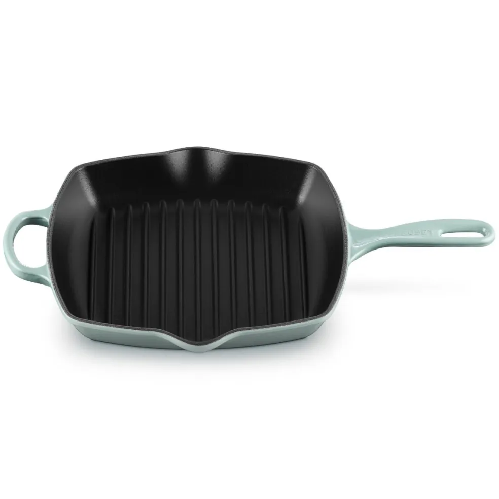 Sartén skillet grill cuadrada Le Creuset