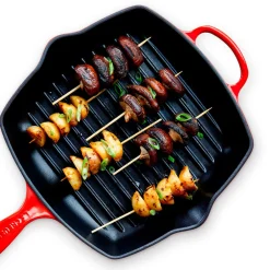 Sartén skillet grill cuadrada Le Creuset