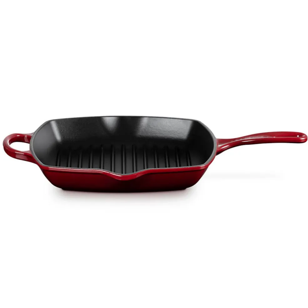 Sartén skillet grill cuadrada Le Creuset